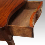 George VI serpentine serving table - Image 5