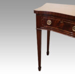 George VI serpentine serving table - Image 7
