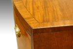 Georgian Mahogany Small Bow-Fronted Chest of Drawers - Image 3