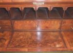 George I Walnut Bureau Bookcase - Image 8