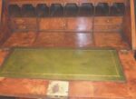George I Walnut Bureau Bookcase - Image 11