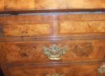 George I Walnut Bureau Bookcase - Image 4