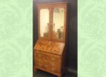 George I Walnut Bureau Bookcase - Image 7