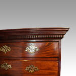 George III Irish mahogany tallboy - Image 2