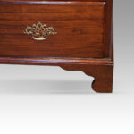George III Irish mahogany tallboy - Image 3