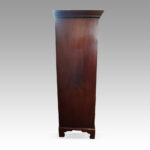 George III Irish mahogany tallboy - Image 5