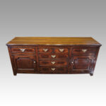 Georgian cupboard dresser base