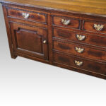 Georgian cupboard dresser base - Image 10