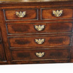 Georgian cupboard dresser base - Image 5