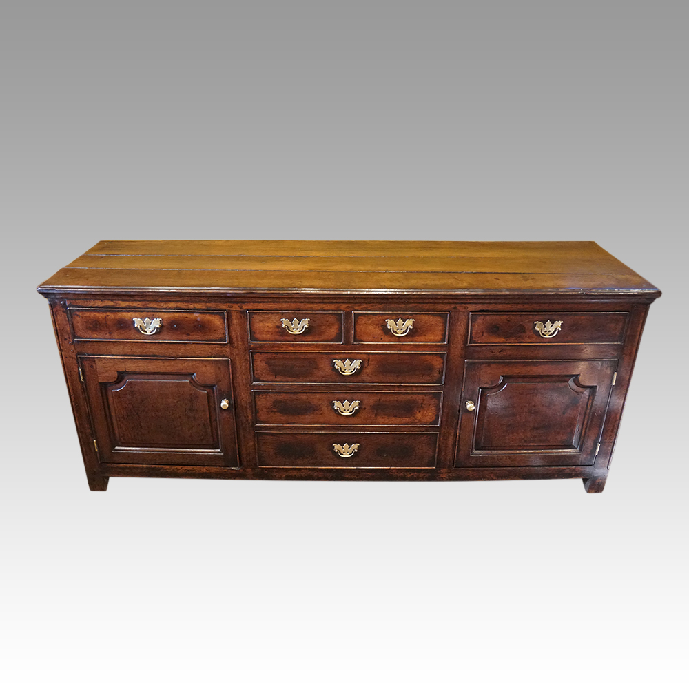Georgian-cupboard-dresser-base.jpg Georgian cupboard dresser base - Image 1
