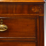 Georgian inlaid mahogany chest of drawers Now Sold - Image 3