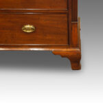 Georgian inlaid mahogany chest of drawers Now Sold - Image 5