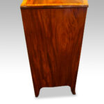Georgian inlaid bow front chest - Image 5