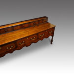 Georgian low oak dresser - Image 2