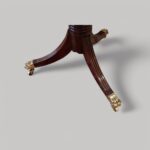 Georgian mahogany 3 pillar dining table - Image 5