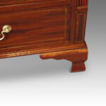 George III mahogany Lancashire bureau - Image 8