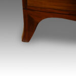 Georgian mahogany bow chest - Image 9