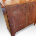 Georgian mahogany bow chest - Image 4