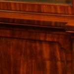Georgian mahogany breakfront bookcase - Image 13