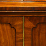 Georgian mahogany breakfront bookcase - Image 12