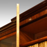 Georgian mahogany breakfront bookcase - Image 3