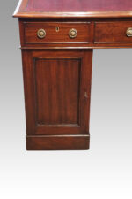 Georgian mahogany partners desk - Image 3