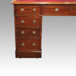 Georgian mahogany partners desk - Image 9