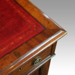 Georgian mahogany partners desk - Image 6