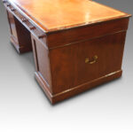 Georgian mahogany partners desk Now Sold - Image 8