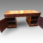 Georgian mahogany partners desk Now Sold - Image 7