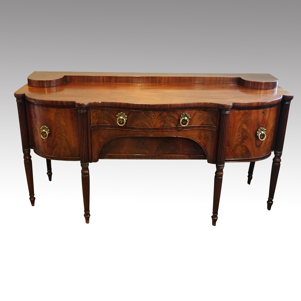 Georgian-mahogany-sideboard.jpg Georgian mahogany sideboard - Image 1