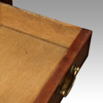 Georgian mahogany small bureau - Image 7