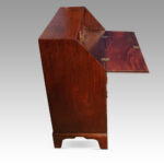 Georgian mahogany small bureau - Image 6