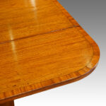 Georgian mahogany sofa table with cross banding - Image 10
