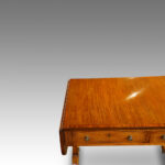 Georgian mahogany sofa table with cross banding - Image 8