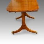 Georgian mahogany sofa table with cross banding - Image 6
