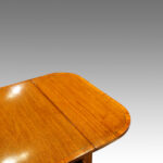 Georgian mahogany sofa table with cross banding - Image 5