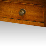 Georgian mahogany sofa table with cross banding - Image 4