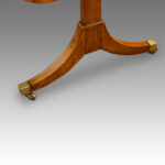 Georgian mahogany sofa table with cross banding - Image 3