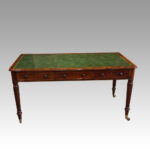 Georgian mahogany partners writing table - Image 10