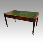 Georgian mahogany partners writing table - Image 9