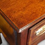 Georgian oak cabriole leg dresser base - Image 3