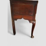 Georgian oak cabriole leg dresser base - Image 5