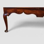Georgian oak cabriole leg dresser base - Image 8