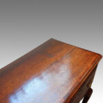 Georgian oak cabriole leg dresser base - Image 5