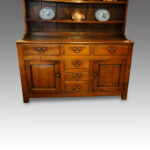 Georgian oak dresser - Image 7