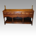 Georgian oak pot board dresser - Image 4
