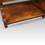 Georgian oak pot board dresser base - Image 11