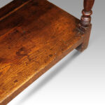 Georgian oak pot board dresser base - Image 10
