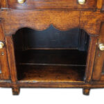 Georgian oak dresser base - Image 4